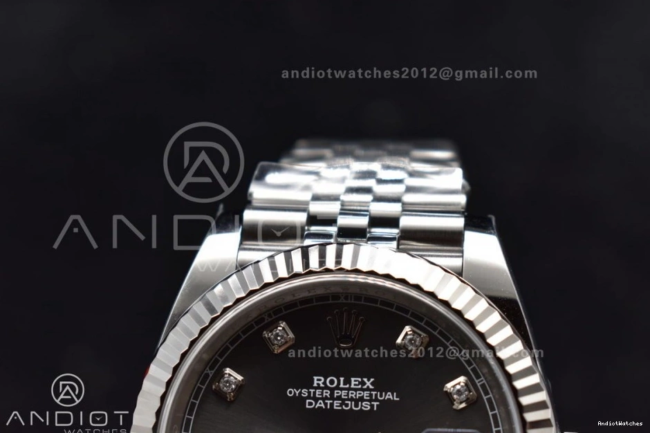 Steel Grey SmartChoice 126334 Best On Bracelet 904L Clean Edition 41 DateJust Dial 1:1 Jubilee 421 SS Diamonds VR 0809